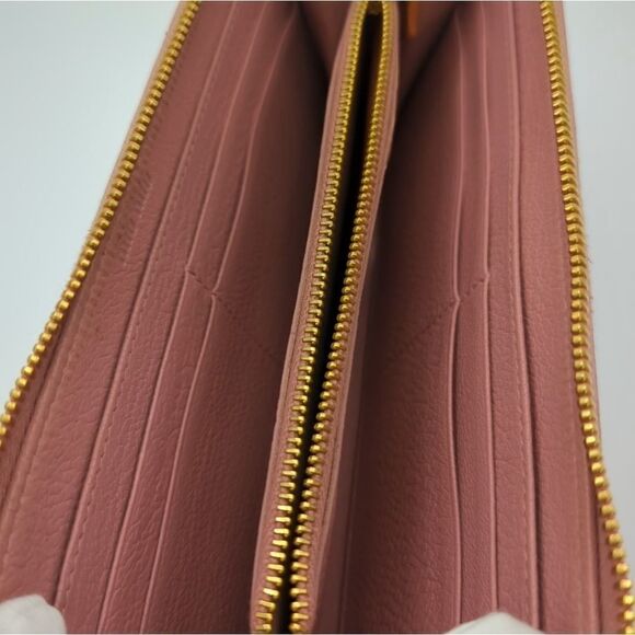 Miu Miu Pink Zip Wallet - Picture 6 of 15